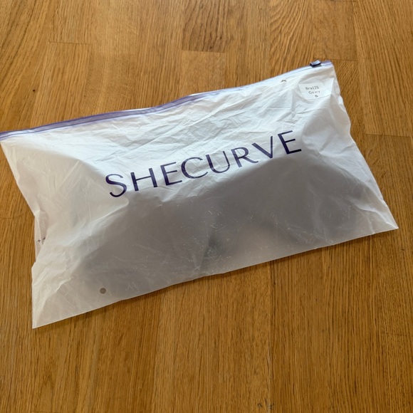 Shecurve SMALL Grey Wireless Comfort Bra NEW - Picture 10 of 11